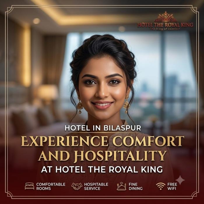 Hotel in Bilaspur: Experience Comfort and Hospitality at Hotel The Royal King
